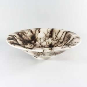 Horsehair Large Bowl-Ceramic