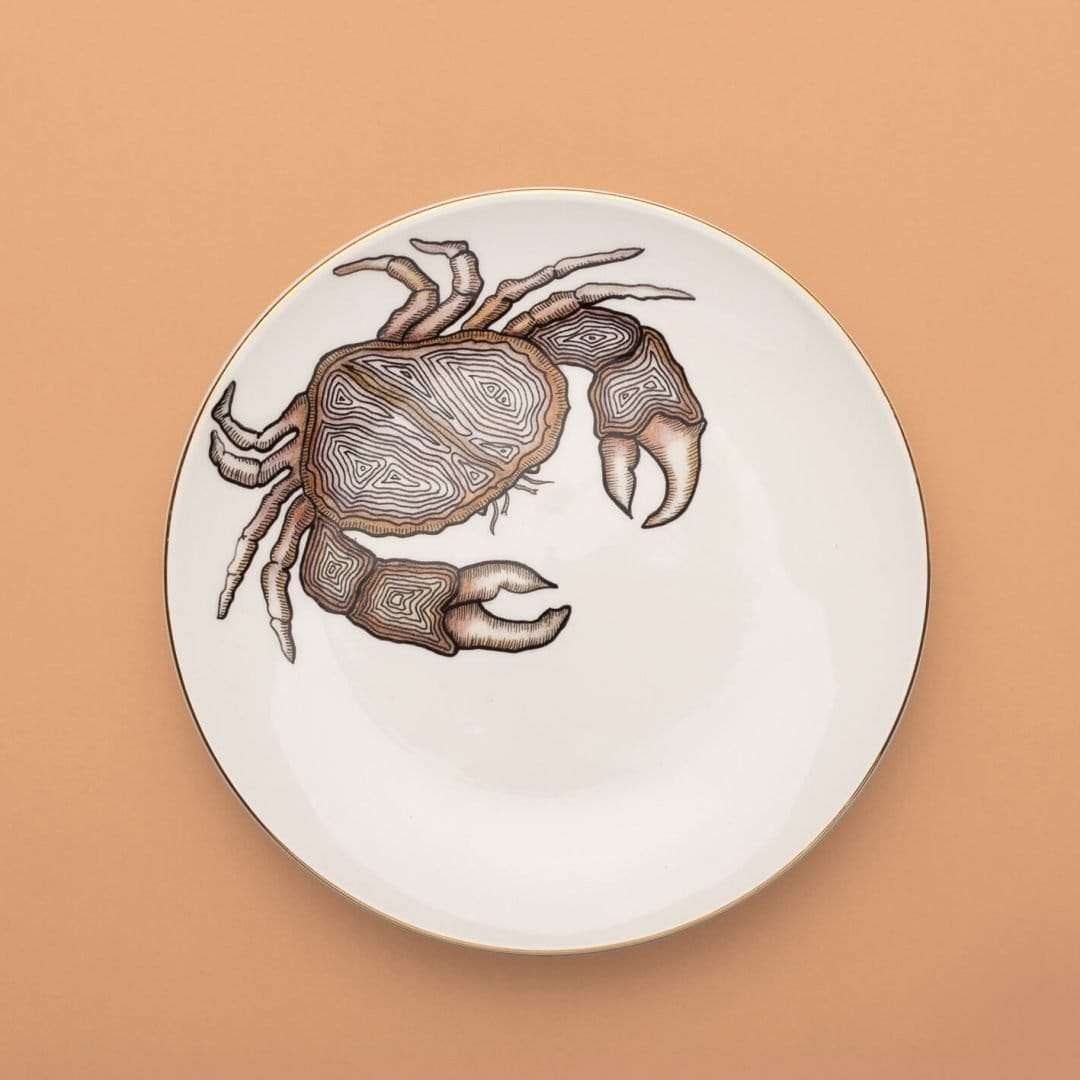 Micuit - Crab Dinner Plate | Micuit Collection | Micucci Interiors