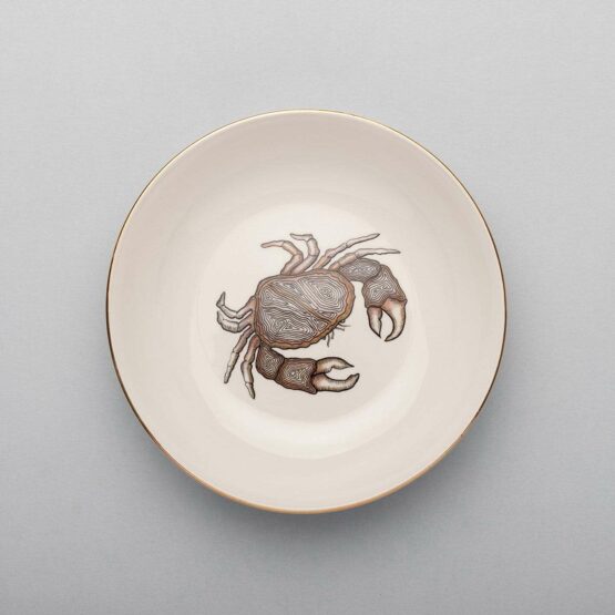 Crab Soup Plate-Micuit Collection