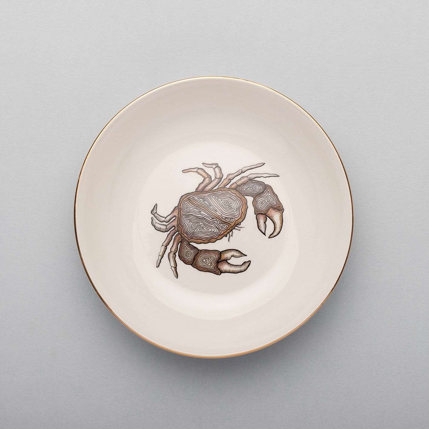 MICUIT - CRAB SOUP PLATE | Micucci Interiors