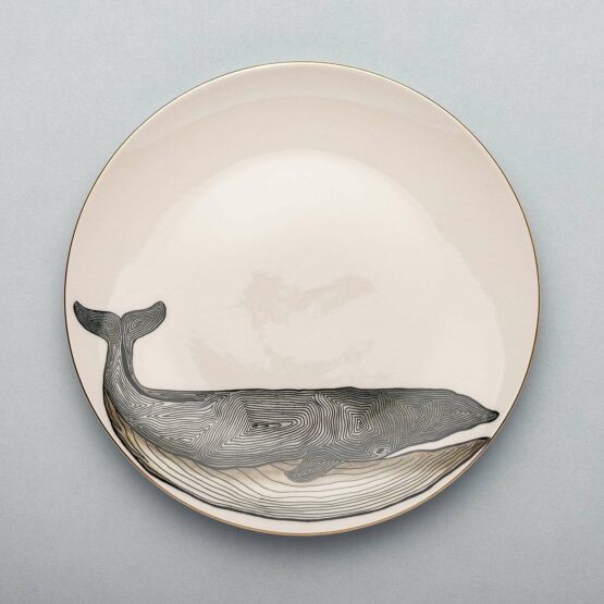 Whale Dinner Plate-Micuit Collection